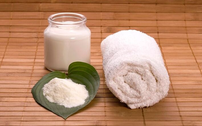 baking soda and a towel to apply to enlarge the penis