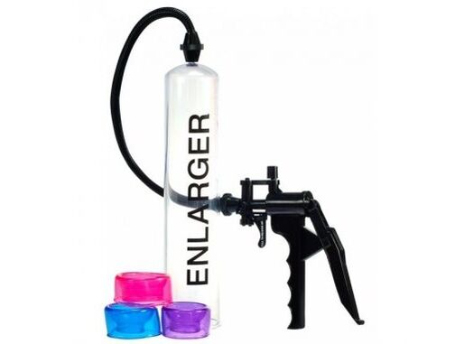 Vacuum pump to increase penis size